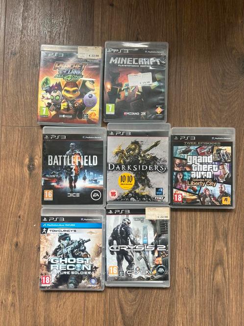 Ps3 games | minecraft etc. | prijs in beschrijving, Spelcomputers en Games, Games | Sony PlayStation 3, Zo goed als nieuw, 1 speler