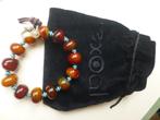 EXOAL Armband Kralen Agaat inclusief Cadeauzakje met logo, Overige materialen, Met edelsteen, Bruin, Verzenden
