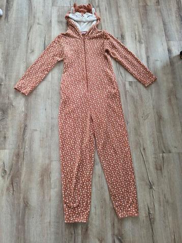 Prachtige bruin met witte stippen onesie, Hunkemöller hert-S beschikbaar voor biedingen