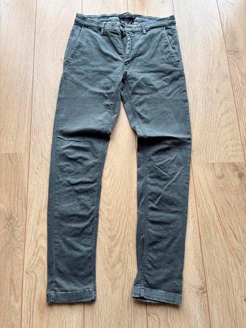 Replay groene hyperflex jeans model: zeumar, maat: 31 beschikbaar voor biedingen