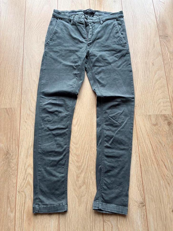 Replay groene hyperflex jeans model: zeumar, maat: 31, Kleding | Heren, Spijkerbroeken en Jeans, Gedragen, W32 (confectie 46) of kleiner