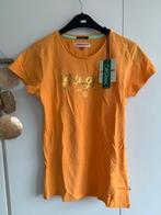 NIEUW: Oranje Vingino Shirt met gouden letters/ Maat 176, Kinderen en Baby's, Kinderkleding | Maat 176, Nieuw, Vingino, Shirt of Longsleeve