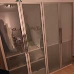 4x Ikea PAX deuren, aluminium/mat glas, Huis en Inrichting, Kasten | Kledingkasten, Ophalen of Verzenden