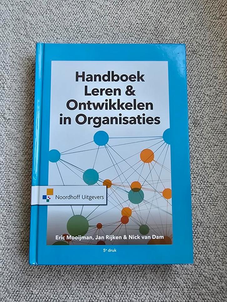 Handboek Leren & Ontwikkelen in Organisaties, Boeken, Economie, Management en Marketing, Ophalen of Verzenden