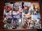 10x Attack on titan Shingeki no kyojin, Boeken, Strips | Comics, Eén comic, Ophalen of Verzenden, Zo goed als nieuw, Japan (Manga)