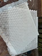 Grindmatten met worteldoek, Overige materialen, Wit, Overige typen, Nieuw