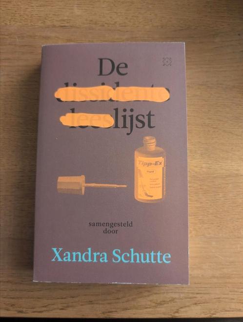 Xandra Schutte - De dissidente leeslijst, Boeken, Essays, Columns en Interviews, Nieuw, Ophalen of Verzenden