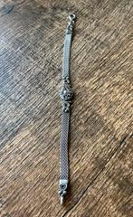 Armband zilver met goud., Ophalen of Verzenden, Zo goed als nieuw, Goud
