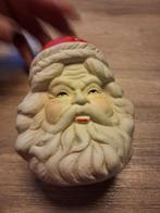 Vintage Kerstman Waxine Lichthouder, Overige materialen, Gebruikt, Rood, Ophalen of Verzenden
