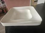 4 Grote pastaborden Vivo Villeroy & Boch, Huis en Inrichting, Keuken | Servies, Ophalen of Verzenden, Zo goed als nieuw, Effen