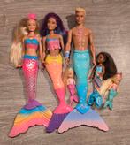 Barbie Dreamtopia Zeemeerminnen Set, Ophalen of Verzenden, Zo goed als nieuw, Barbie