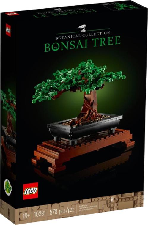 LEGO 10281 Botanical Bonsaiboompje, Kinderen en Baby's, Speelgoed | Duplo en Lego, Nieuw, Lego, Complete set, Ophalen of Verzenden