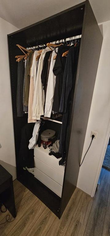 IKEA PAX kledingkast zwart