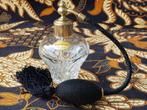 Mooie oude Royal Brierley kristal parfum verstuiver 11,5 cm.