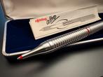 Zeldzame Rotring 900 balpen chroom met side-knock-mechanisme, Verzamelen, Pennenverzamelingen, Ophalen of Verzenden, Zo goed als nieuw