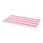 Bankkussen | Zitkussen | Kussen | Hemmahos | Ikea | Roze-Wit, Ophalen, Zo goed als nieuw, Roze, Rechthoekig