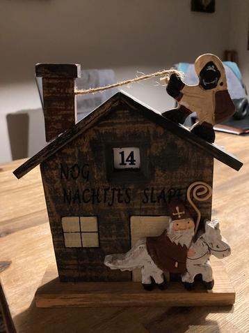 Aftelkalender voor pakjesavond beschikbaar voor biedingen