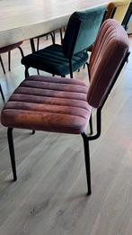 Set van 8 Velvet Eetkamerstoelen, Ophalen, Zo goed als nieuw, Overige kleuren, Vijf, Zes of meer stoelen