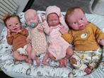 laatste 7 silicone reborn baby's, Ophalen of Verzenden, Nieuw, Babypop, Levensecht of Reborn