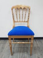 Napoleon stoelen te koop, bieden per stoel!!, Nieuw, Vijf, Zes of meer stoelen, Blauw, Hout