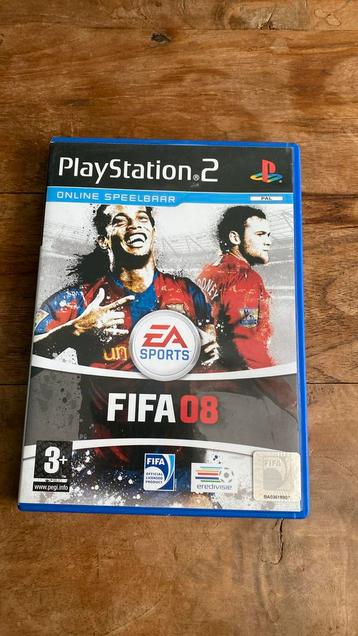 FIFA 08 voor PS2 beschikbaar voor biedingen