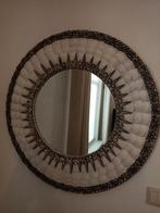 Schelpen mozaïek Spiegel 80cm doorsnee., Ophalen, Rond, Zo goed als nieuw, 75 tot 100 cm