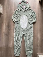 Onesie groen hema kat, Nacht- of Onderkleding, Gebruikt, Meisje, Ophalen of Verzenden