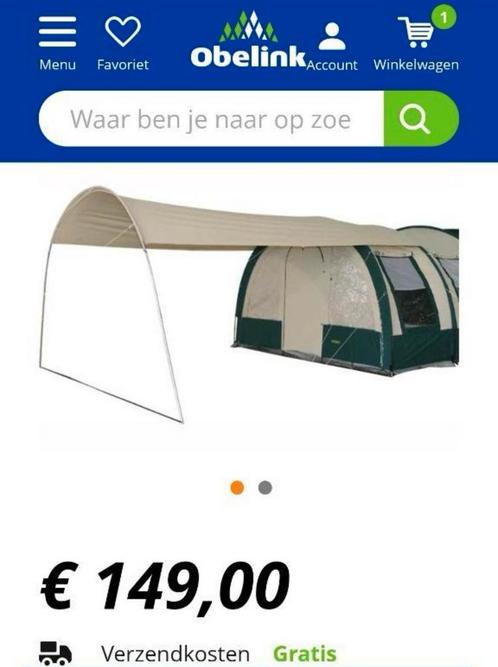 Obelink Luifel - Voortent Accessoire, Caravans en Kamperen, Caravan accessoires, Zo goed als nieuw, Ophalen of Verzenden