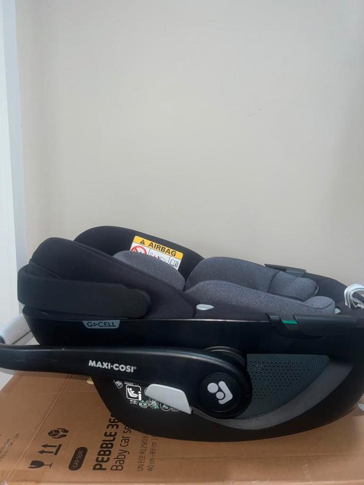 Maxi-Cosi Pebble 360 + Joolz adapters – Topstaat!, Kinderen en Baby's, Autostoeltjes, Zo goed als nieuw, Maxi-Cosi, 0 t/m 13 kg