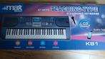 Keyboard voor beginners, Max Music, Overige merken, Ophalen of Verzenden, Met standaard, 61 toetsen