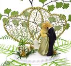 Zeer mooie taarttopper met gouden jubileum bruidspaar., Hobby en Vrije tijd, Ophalen of Verzenden, Nieuw, Versiering, Geboorte of Huwelijk