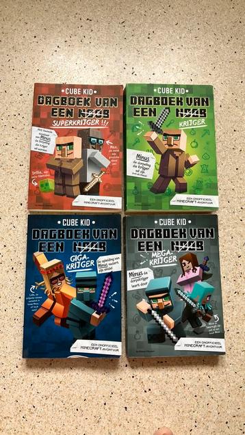 Cube Kid - Krijger minecraft boek 4x beschikbaar voor biedingen