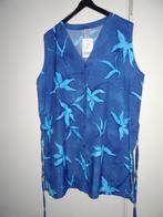 DAMES - BLOUSE zonder mouwen, maat 40-42 (Nieuw), Ophalen, Nieuw, Blauw