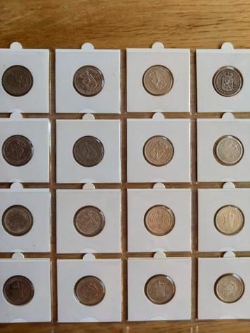 1/2 gulden Wilhelmina compleet 1898 1904 1905 1906 zeerfraai beschikbaar voor biedingen