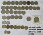 ruim 60 oude Spaanse Peseta munten, Ophalen of Verzenden, Overige landen, Setje