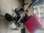 Bugaboo kinderwagen fuchsia rose buggy en bak, Ophalen, Gebruikt, Bugaboo, Combiwagen