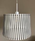 Hanglamp wit hout rond, Ophalen, Zo goed als nieuw, Hout, Minder dan 50 cm