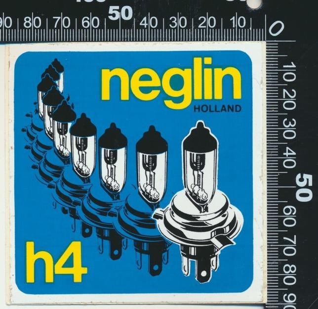 Sticker: Neglin Holland - H4, Ophalen of Verzenden, Zo goed als nieuw, Auto of Motor