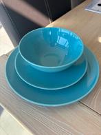 Blauw servies van Ikea, Ophalen, Zo goed als nieuw