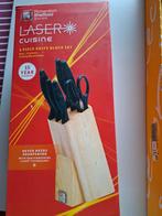 Richardson Sheffield Laser Cuisine Messenblok 6-delig, Huis en Inrichting, Nieuw, Ophalen of Verzenden, Vaatwasserbestendig, Hout