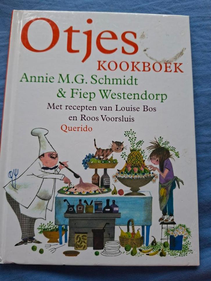 Otjes Kookboek - Annie M.G. Schmidt & Fiep Westendorp, Boeken, Kookboeken, Gelezen, Hoofdgerechten, Taart, Gebak en Desserts, Overige typen