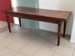 stoere robuuste antieke tafel massief eiken, handwerk,, Antiek en Kunst, Antiek | Meubels | Tafels, Ophalen