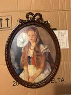 Oude Schilderijlijst met Portret, Antiek en Kunst, Ophalen of Verzenden