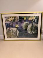 Schilderij met waterlelies, Ophalen