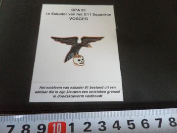 sticker Leger SPA 91 1e Eskader van het 2/11 Squadron VOSGES beschikbaar voor biedingen