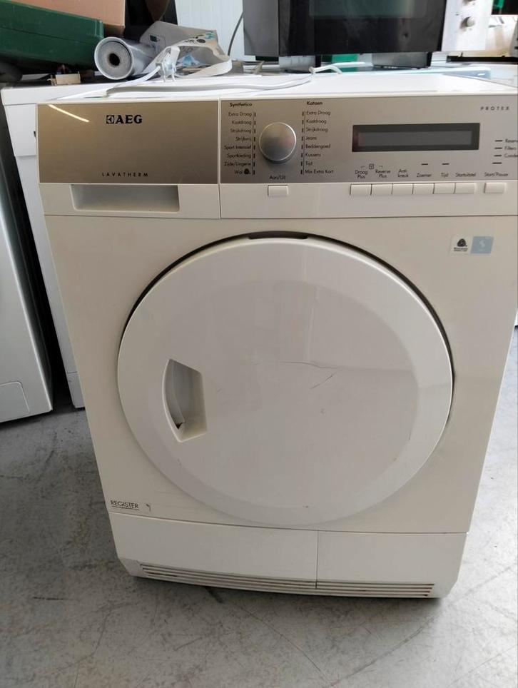 AEG Protex Warmtepomp Droger 7kg, Witgoed en Apparatuur, Wasdrogers, Overige typen, Voorlader, 6 tot 8 kg, 85 tot 90 cm, Anti-kreukfase