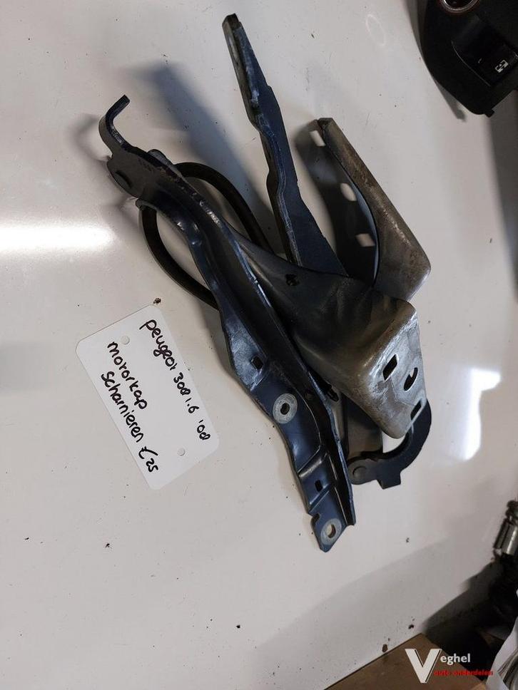 Peugeot 308 1.6B motorkap scharnieren '08, Auto-onderdelen, Carrosserie en Plaatwerk, Gebruikt, Ophalen of Verzenden