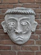 Masker wanddecoratie man betonnen beeld tuinbeeld beeld, Tuin en Terras, Tuinbeelden, Ophalen, Nieuw