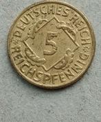 Duitsland, 5 reichspfennig 1926 F, Postzegels en Munten, Munten | Europa | Niet-Euromunten, Ophalen of Verzenden, Duitsland, Losse munt