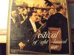Reader's Digest: LP Festival of Light Classical Music, Cd's en Dvd's, Vinyl | Klassiek, Ophalen of Verzenden, Classicisme, Zo goed als nieuw